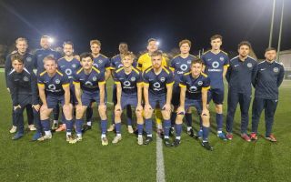The Navy sailed through to the second round of the PDFA Senior Cup as Ben Stanley’s four-goal haul inspired a 7-1 win (Picture: Royal Navy FA)