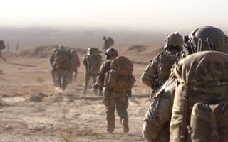 Ranger Regiment on Project Convergence in the Mojave Desert 15112022 CREDIT BFBS