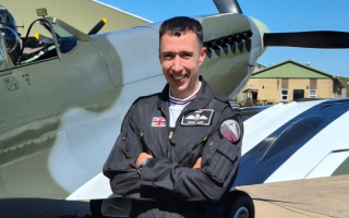 At the time of his death, Sqn Ldr Mark Long was in his fourth season with the BBMF (Picture: RAF)