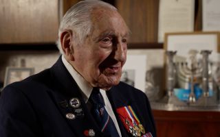 Second World War veteran Mervyn Kersh, 101, said he speaks to schoolchildren "so that the next generation does not have to go through the same thing"