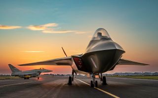 Typhoons, F-35s and the RAF's new sixth-gen Tempest are all expected to benefit from the Storm Fighter autonomous wingman programme (Picture: BAE Systems)