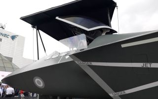 This Tempest mock-up was on display at DSEI 2025