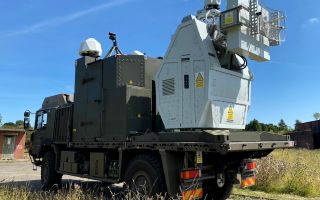 The British Army has trialled the radio frequency directed energy weapon which can be fired at 10p per shot (Picture: MOD)