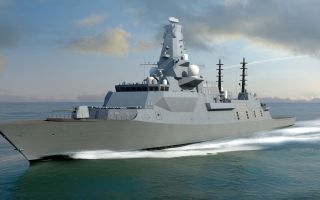 The type 26 frigate HMS Glasgow CREDIT BAE SYSTEMS