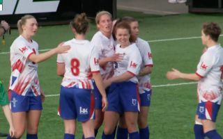 UKAF women beat German Bundeswehr in annual Remembrance fixture CREDIT BFBS DATE 13112025.jpg