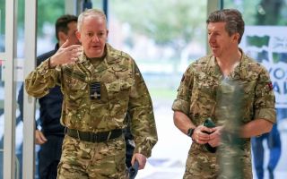 CDS and FSL visit Navy Command HQ