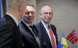 Defence Secretary John Healey flew to northern Norway to discuss a new enhanced partnership between JEF and Ukraine