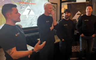 Veterans Minister Al Cairns preparing for his attempt to climb Mt Everest 140325 CREDIT BFBS