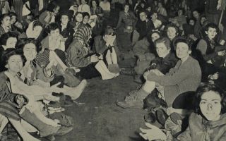 Women at Bergen-Belsen concentration camp (Picture: National Army Museum)