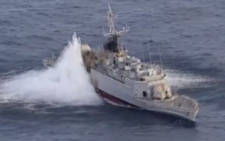 French Navy destroy decommissioned vessel using heavy torpedo weapons system (Picture: French Navy)