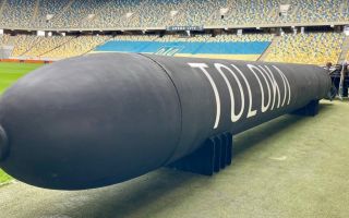 Ukraine's underwater torpedo Drone 