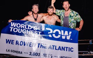 team venture became the first serving military team to complete the worlds toughest row