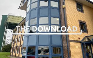 Exterior of SLA accommodation at Brize