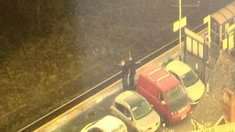 Suspicious man outside Royal Marines training centre
