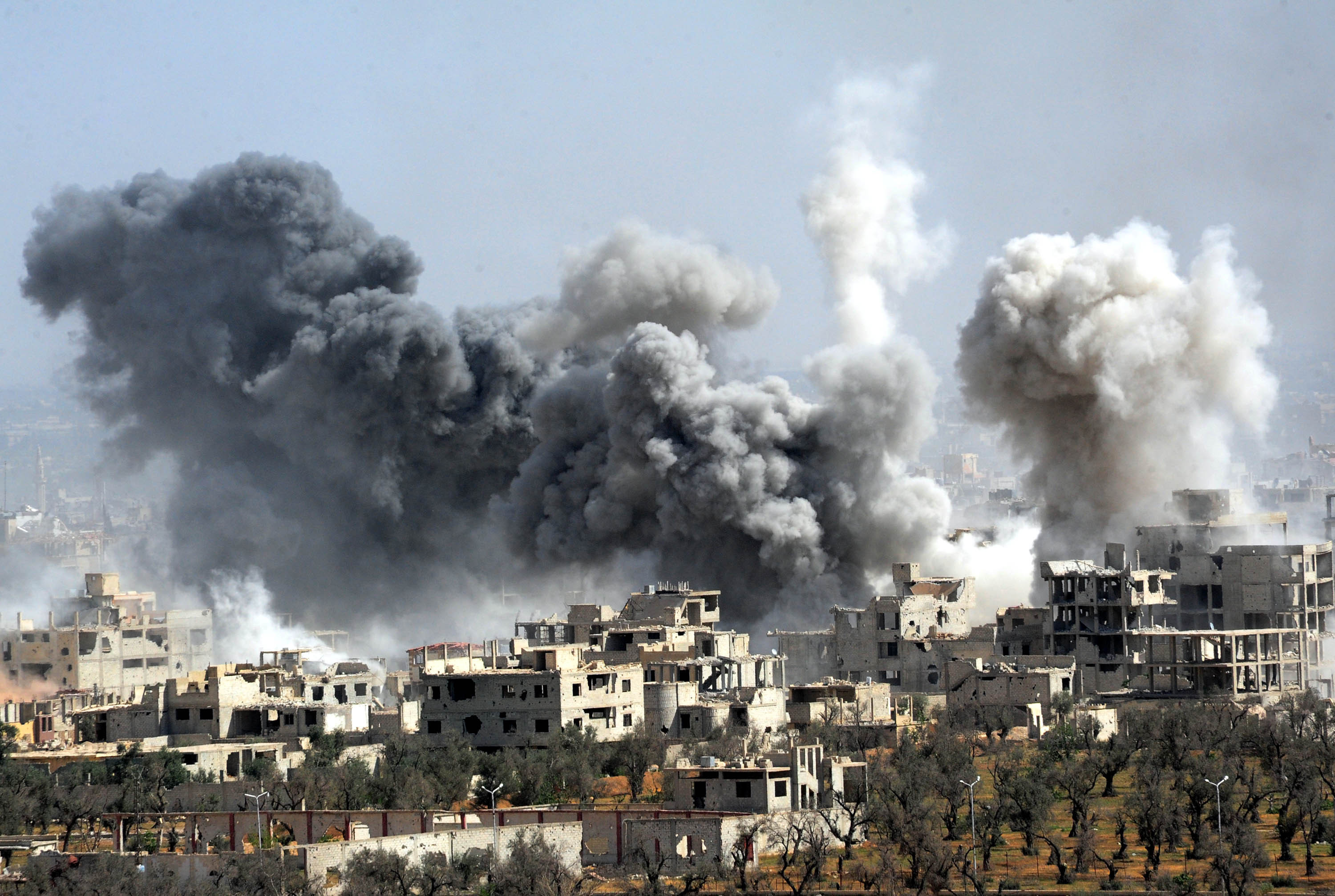 Syria has been gripped in a civil war since 2011 (Picture: PA).