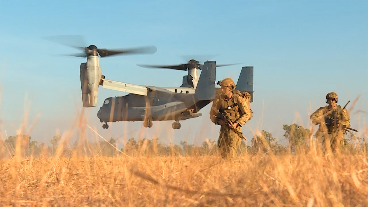 Australian troops on Exercise Talisman Saber