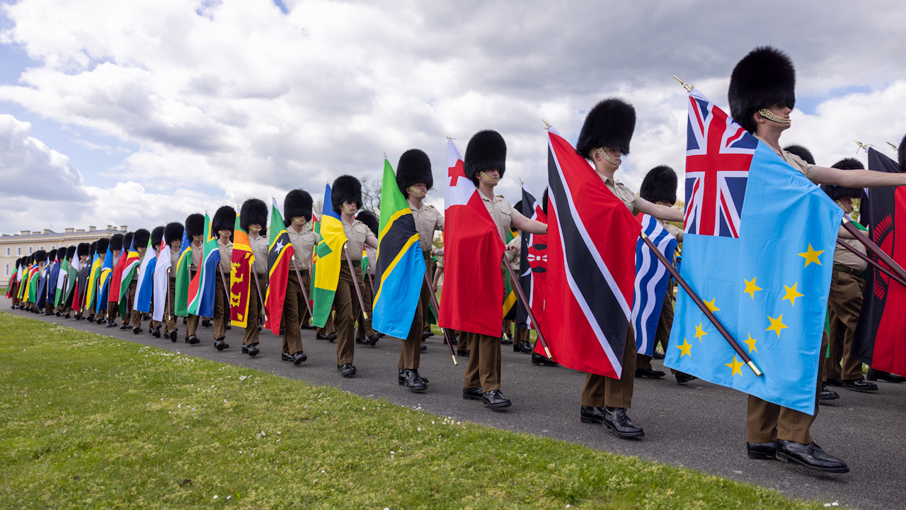 The couple will be joining personnel from 40 Commonwealth nations who will be taking part in the coronation on 6 May (Picture: British Army).