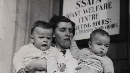 The SSAFA clinic in Vienna in 1949 CREDIT SSAFA, the Armed Forces charity