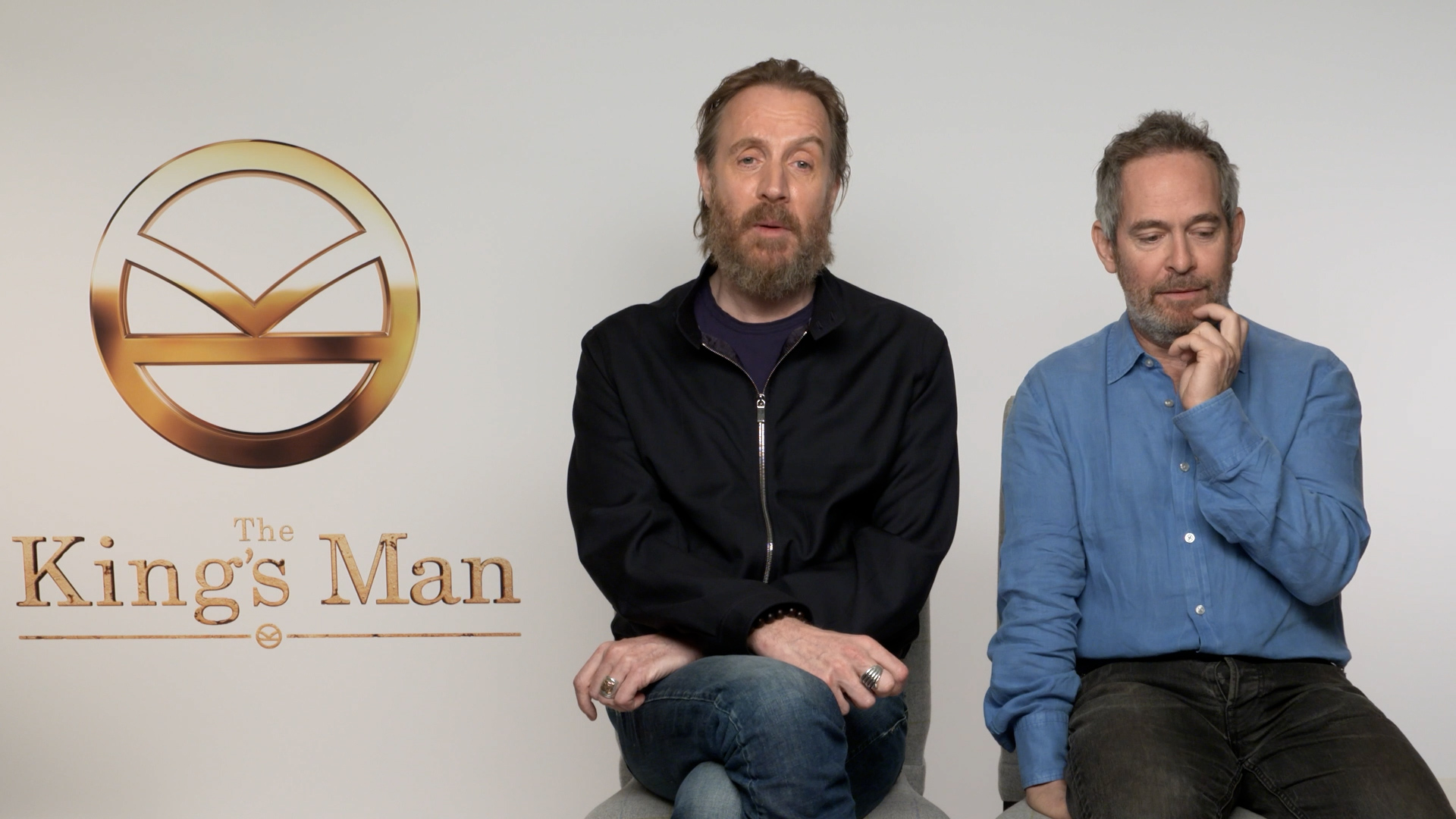 Rhys Ifans and Tom Hollander for The King's Man