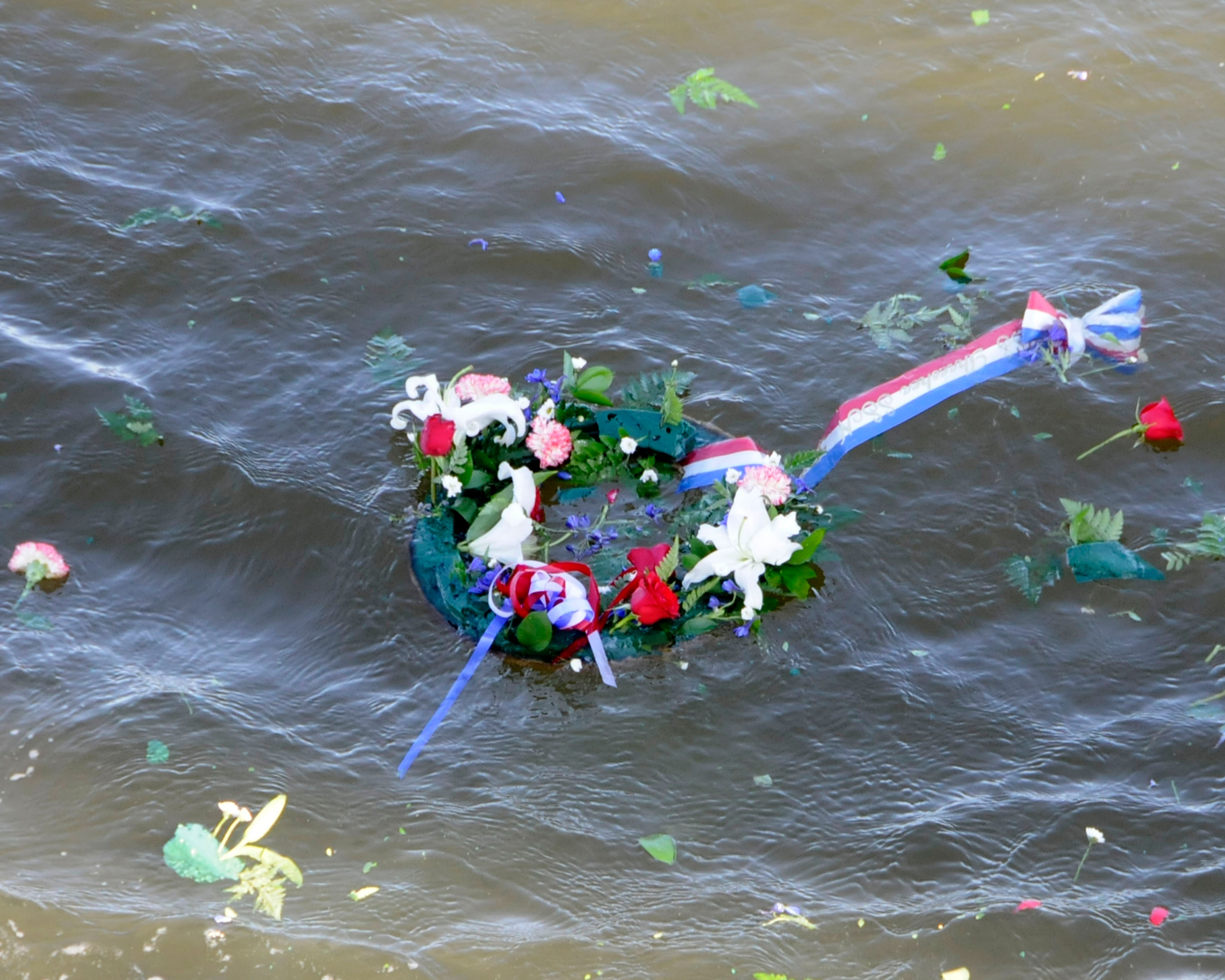 Memorial in the water to the USS Thresher. Picture: Navy Blue / Alamy