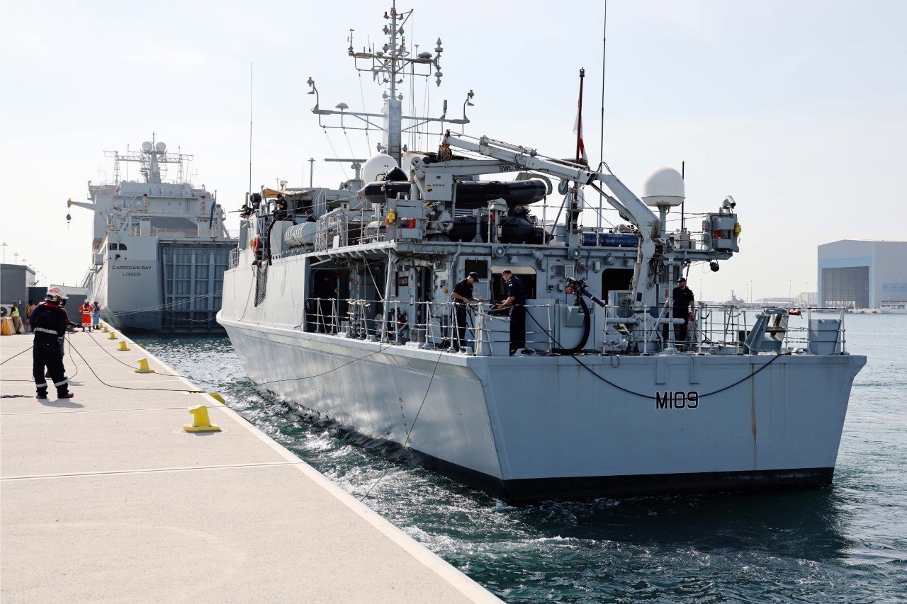Representatives from the Royal Navy, Royal Air Force and Army supported Qatar World Cup 2022 (Picture: MOD).