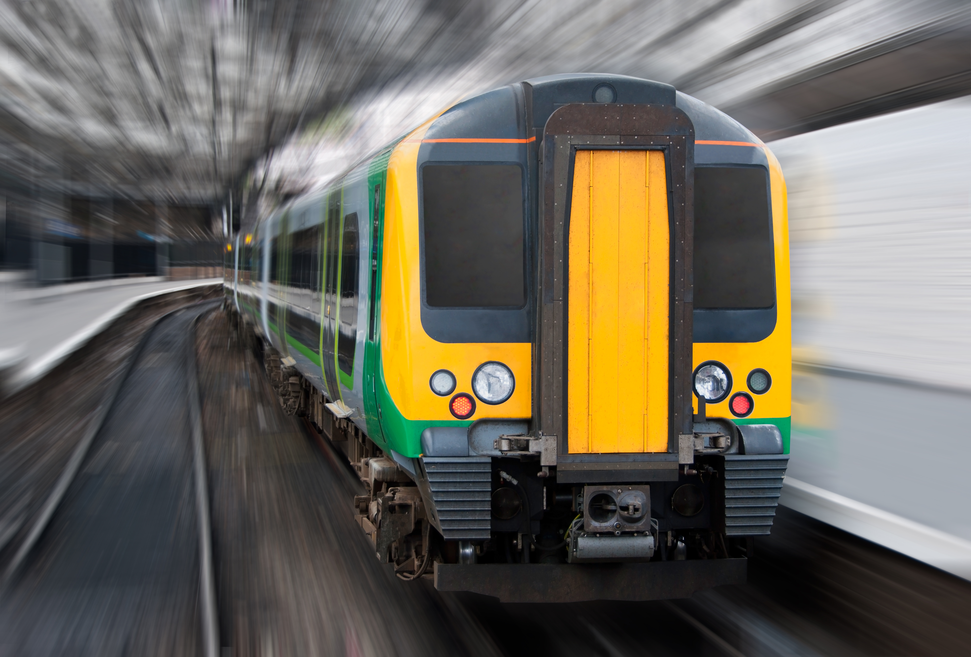 UK train: veterans railcard. Shutterstock image. 