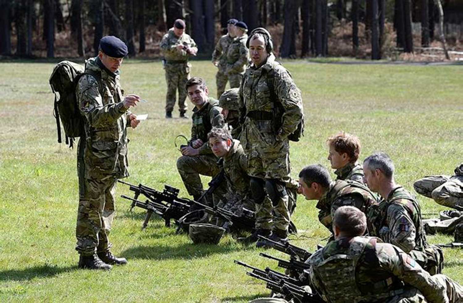 Army Reserve Units at ATC Pirbright Ranges Army Reserve Units at ATC Pirbright Ranges