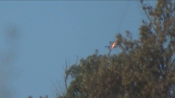 Turkey 'Shoots Down Russian SU-24 On Syrian Border' Turkey 'Shoots Down Russian SU-24 On Syrian Border'