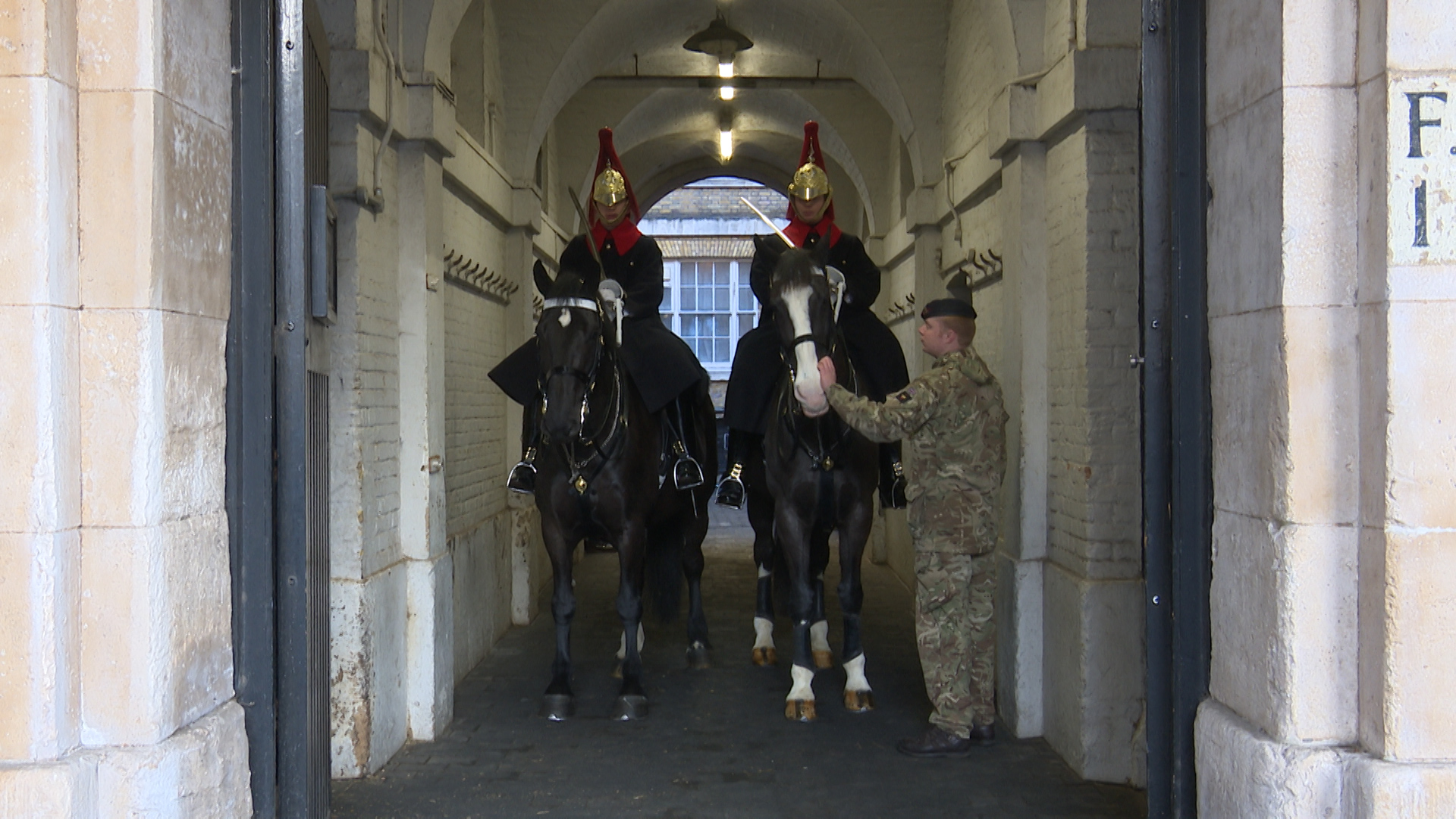 Soldiers On Horseback 
