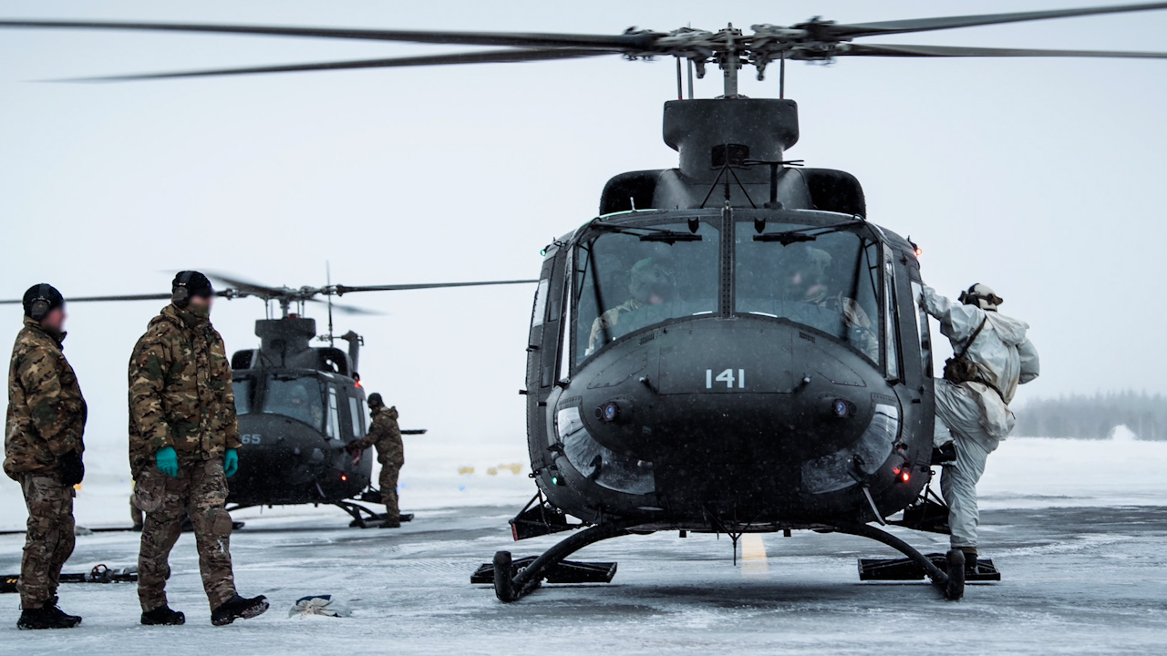 Members of UK Commando Force, including Royal Marines, Army Commandos and the Commando Helicopter Force will take part in Nato's largest Arctic exercise (Picture: UK’s Standing Joint Force HQ).