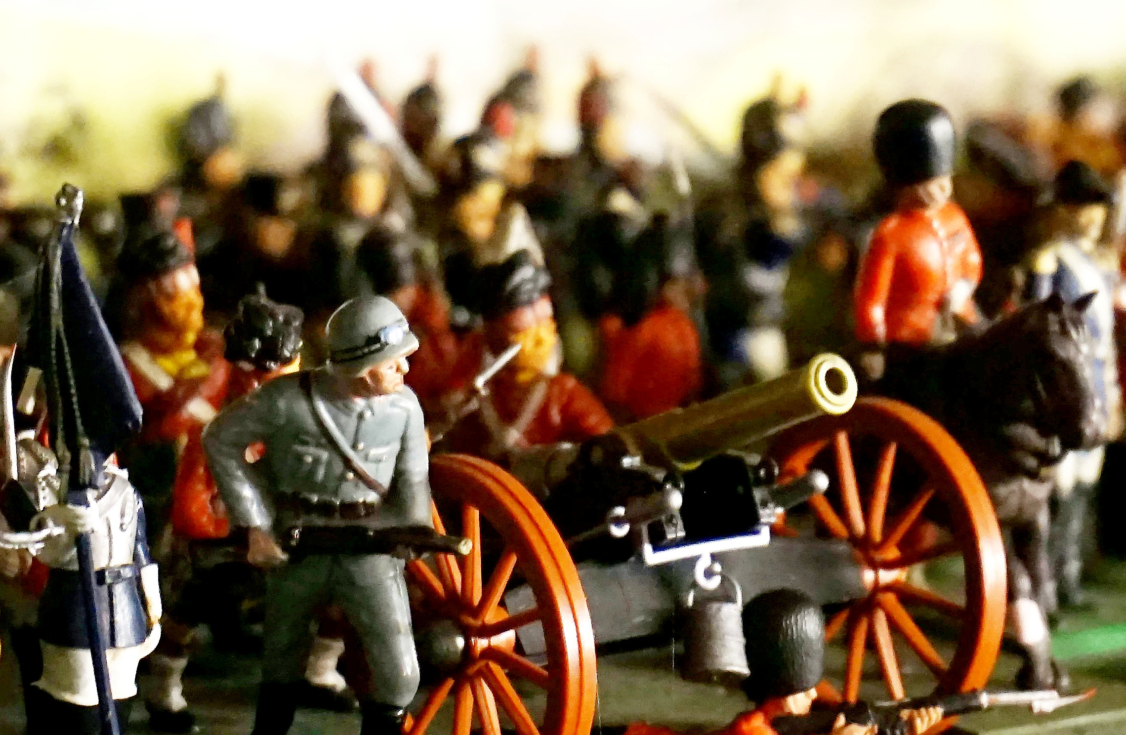 Miniature Soldiers Toy Collection CREDIT SWNS