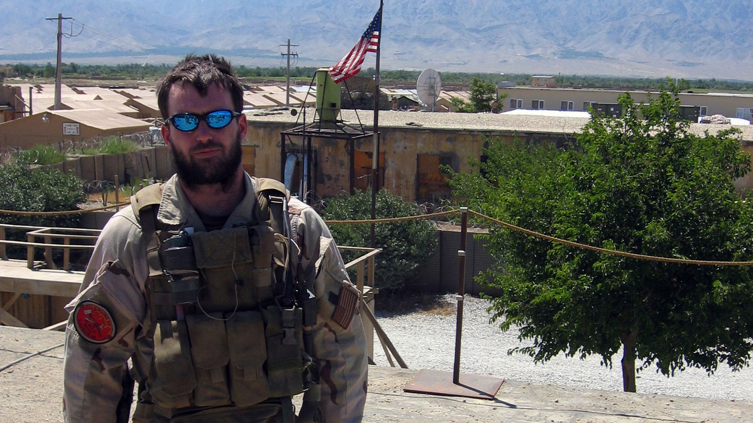 US Navy SEAL Lt Michael P. Murphy photographed in Afghanistan, 2005 CREDIT US Department of Defense
