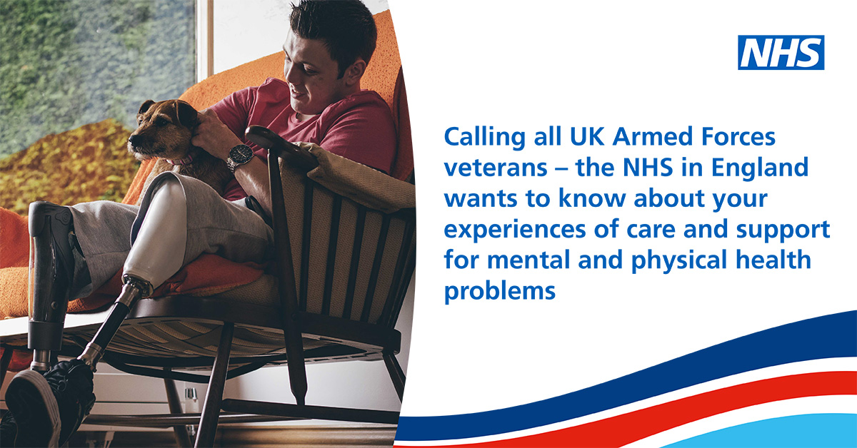 Op Courage NHS England survey call to action CREDIT NHS England