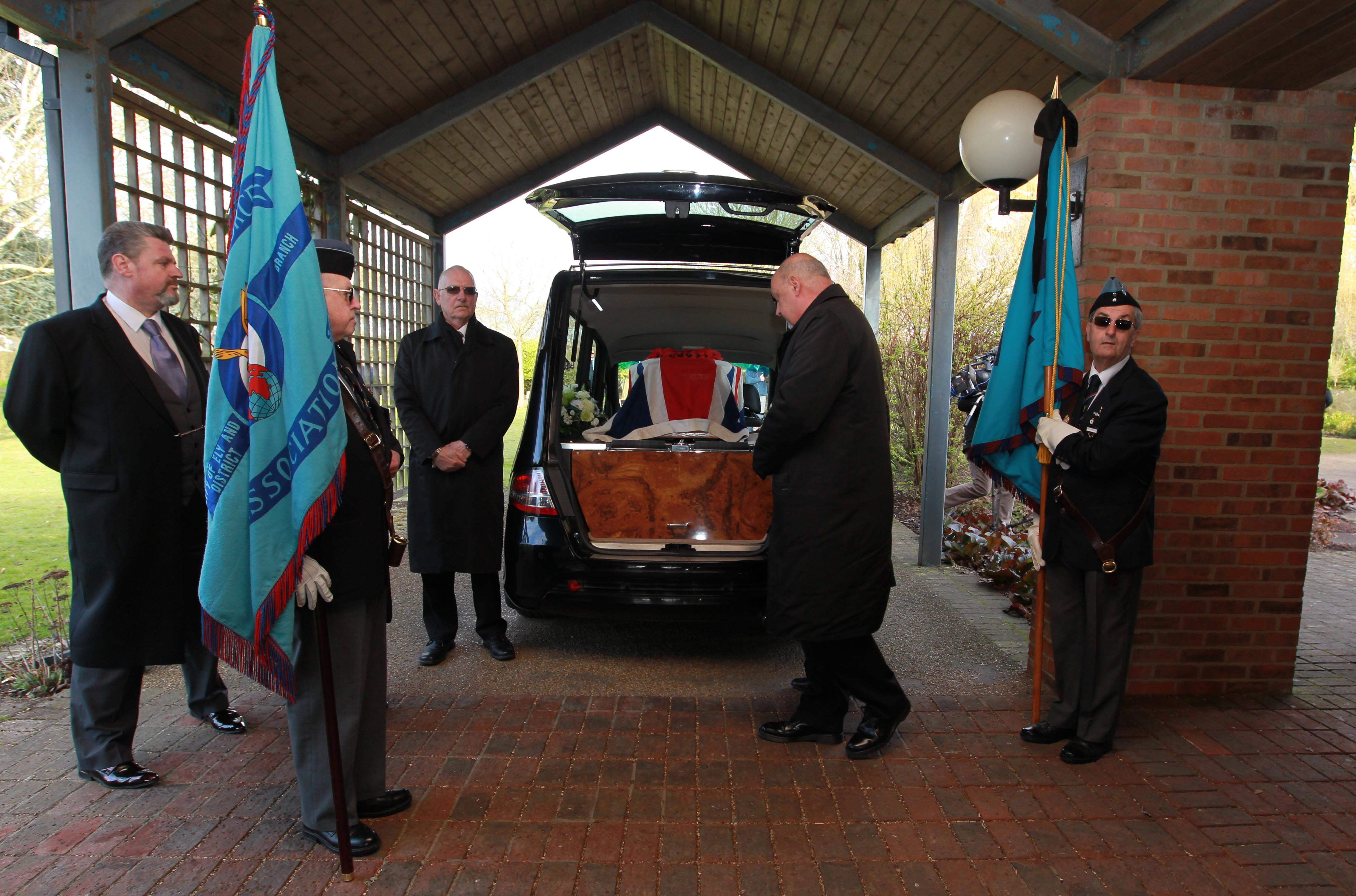 RAF veteran funeral