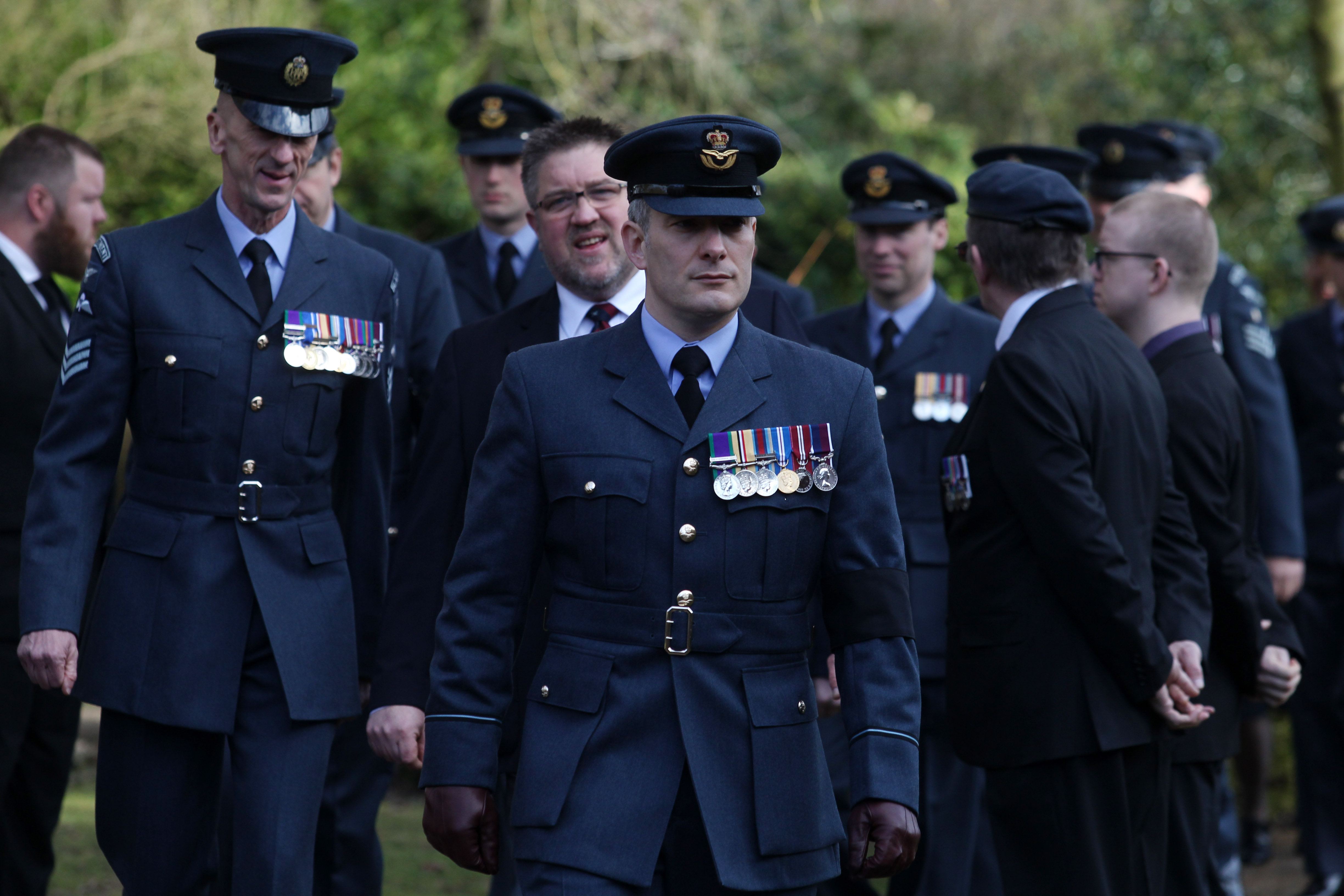 RAF veteran funeral