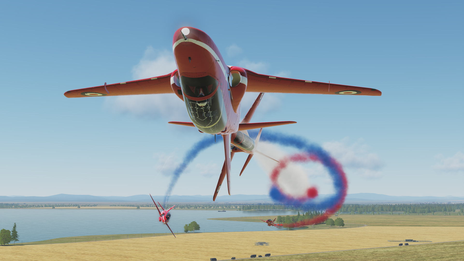Virtual Red Arrows Display Credit Virtual Red Arrows