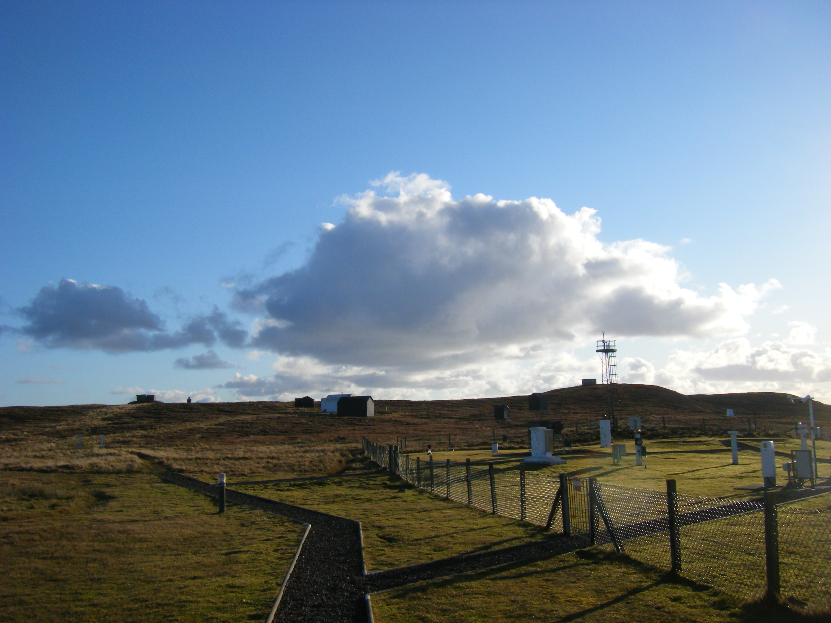 The weather observatory in Lerwick, Shetland Isles, Scotland (Picture: Keri Nicoll, University of Reading, 2020).