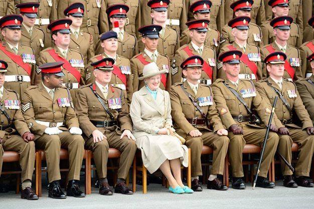 PWRR with Queen Margrethe II of Denmark
