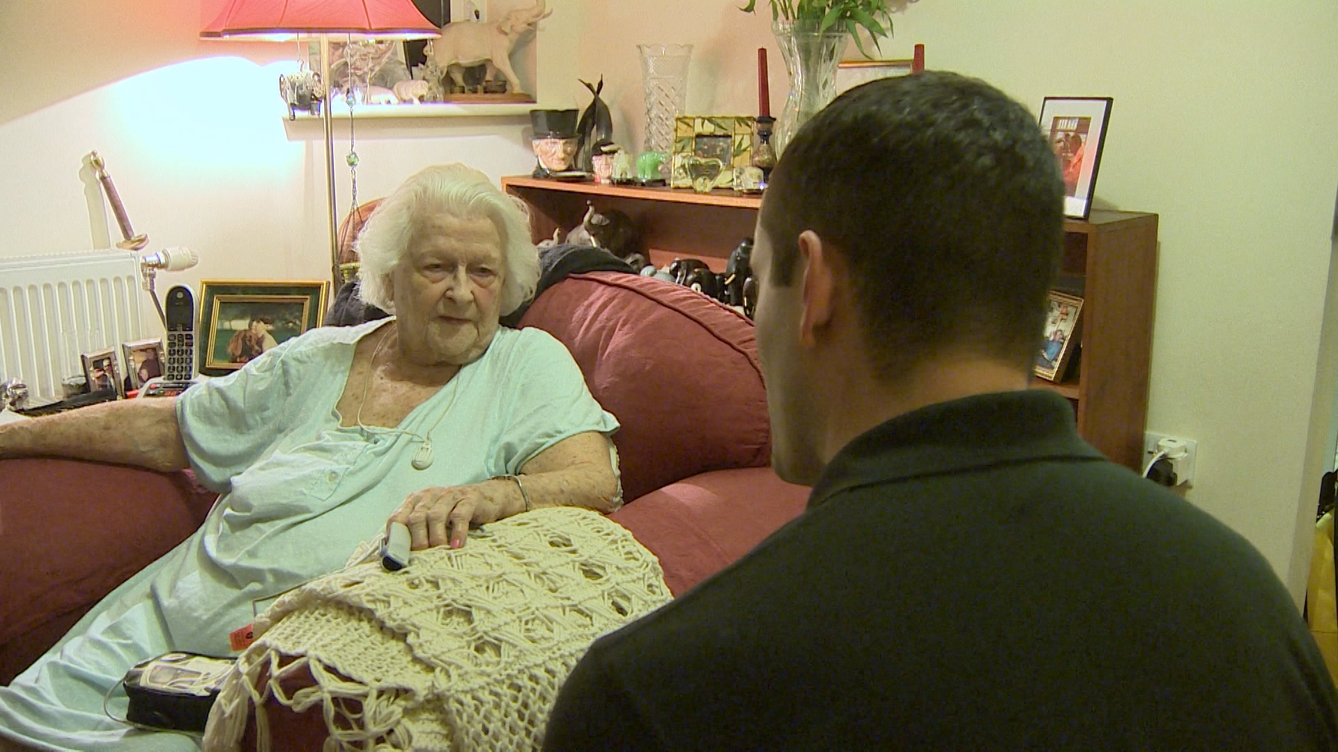 RAF co-responders attend 90-year-old Stella