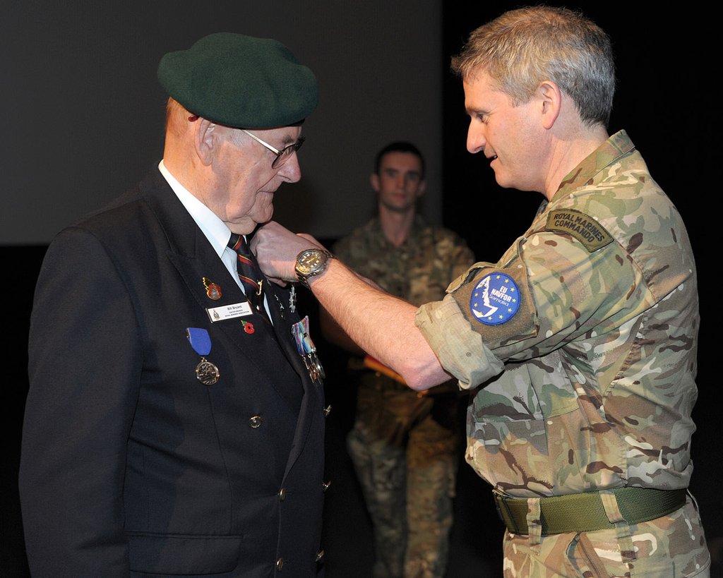 Royal Marine Veteran Awarded At Last Awarded Legion D&#039;honneur