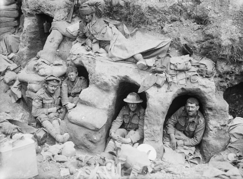 WWI trench